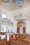 Soldatskaia Synagoga (Soldiers Synagogue), Interior, Sanctuary, View Toward Torah Ark & Menorah by William C. Brumfield