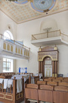 Soldatskaia Synagoga (Soldiers Synagogue), Interior, Sanctuary, View Toward Torah Ark & Menorah by William C. Brumfield