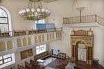 Soldatskaia Synagoga (Soldiers Synagogue), Interior, Sanctuary, View Toward Torah Ark & Menorah by William C. Brumfield