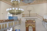 Soldatskaia Synagoga (Soldiers Synagogue), Interior, Sanctuary, View Toward Torah Ark & Menorah by William C. Brumfield