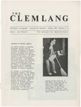 The Clemlang, Spring 1986