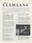 The Clemlang, Spring 1985