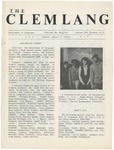 The Clemlang, Spring 1981