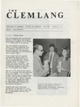 The Clemlang, Fall 1987