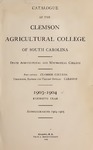 Clemson Catalog, 1903-1904, Volume unknown