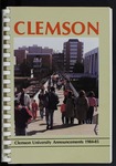 Clemson Catalog, 1984-1985