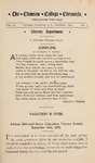 Clemson Chronicle, 1898-1899