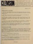 Clemson Newsletter, 1972-1973 by Clemson University