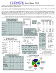 2008 Fact Sheet by Clemson University