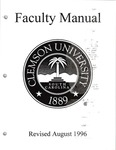 Faculty Manual, 1996