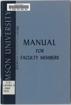 Faculty Manual, 1972