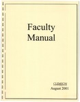 Faculty Manual, 2001