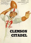 Citadel vs Clemson (11/27/1954)