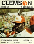 North carolina vs Clemson (11/4/1972)