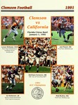 California vs Clemson (1/1/1992)