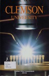 Clemson Graduate School Catalog, 1993-1994