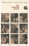 Clemson Graduate School Catalog, 1981-1982