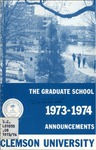 Clemson Graduate School Catalog, 1973-1974