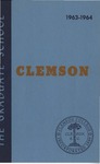 Clemson Graduate School Catalog, 1963-1964