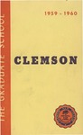 Clemson Graduate School Catalog, 1959-1960