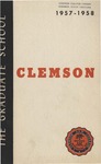 Clemson Graduate School Catalog, 1957-1958