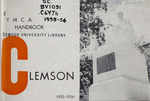 The Y.M.C.A. handbook, 1955-1956 by Clemson University