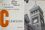 The Y.M.C.A. handbook, 1956-1957 by Clemson University