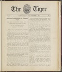 The Tiger Vol. V No. 3 - 1909-11-01