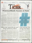 The Tiger Vol. 108 Issue 9 2014-04-04 by Clemson University